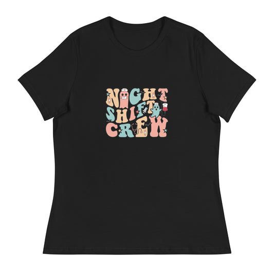 Night Shift Crew Nurse Halloween T-Shirt